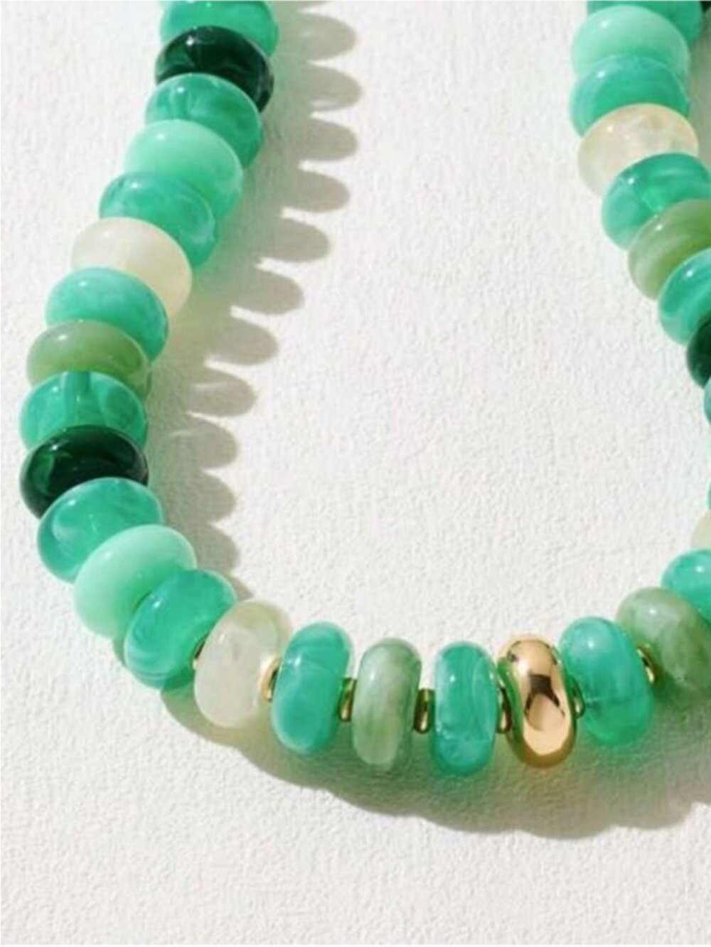 New! Coastal Colorful Beaded Dopamine Necklace NWOT - Picture 2 of 4